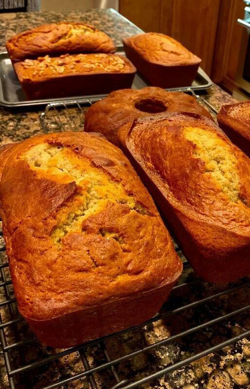 Orange Ricotta loaf