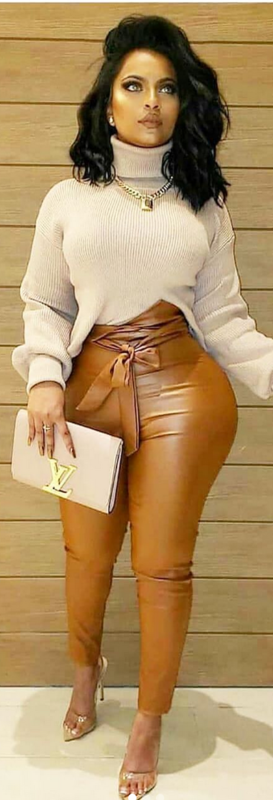 Leather pants