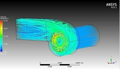 Centrifugal Fan Simulation