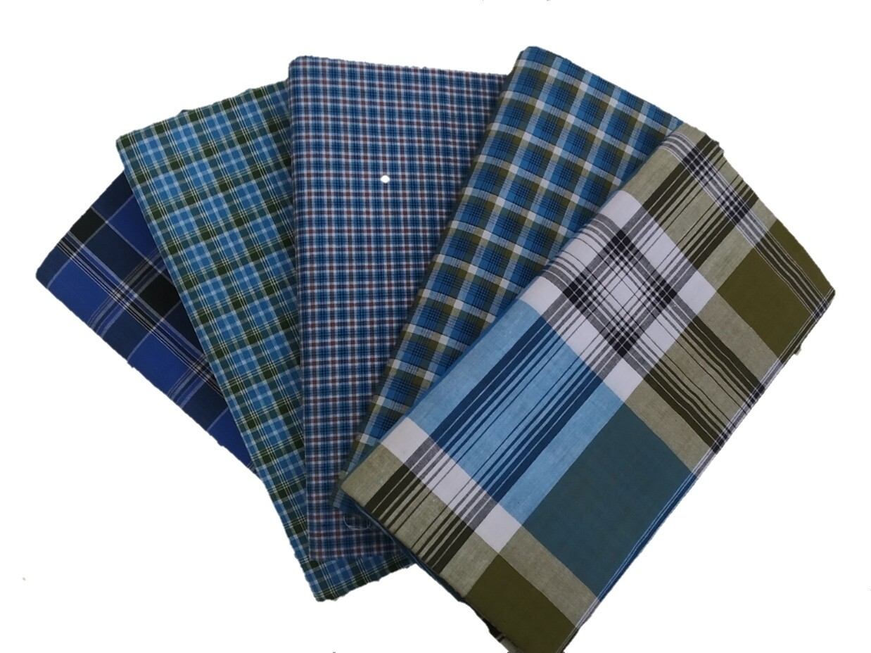 Lungi fashion - Keeping the tradition alive. 
Regular Wear Pure Cotton Lungi, Size: 2 mtrs