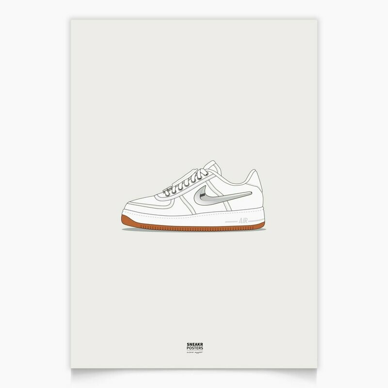 Nike air force 1 low Travis Scott White
