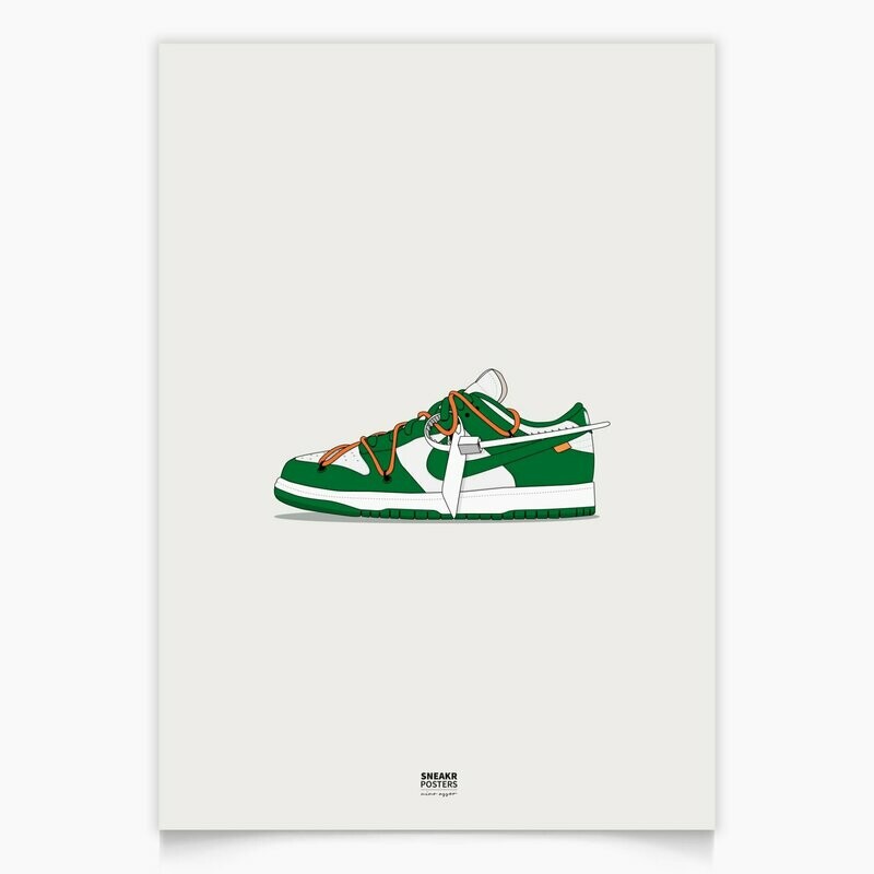 Nike Dunk Low Off-White Pine Green