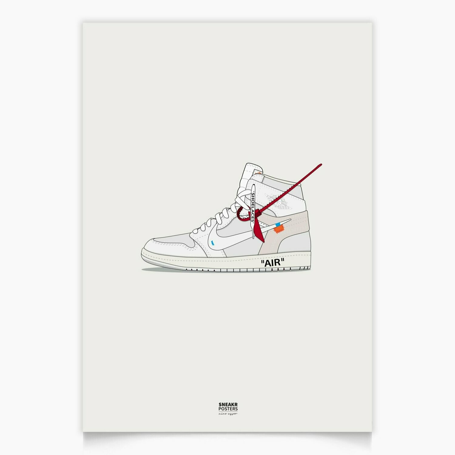 Jordan 1 High Off-White White