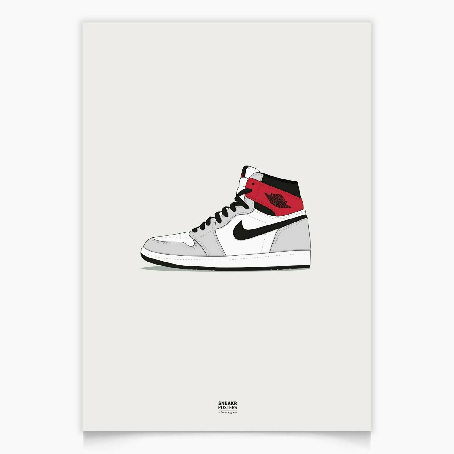Jordan 1 High Light Smoke Grey