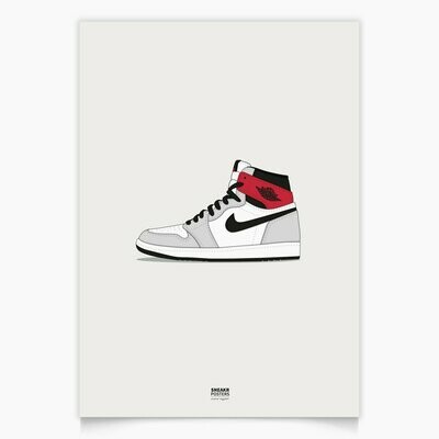 Jordan 1 High Light Smoke Grey