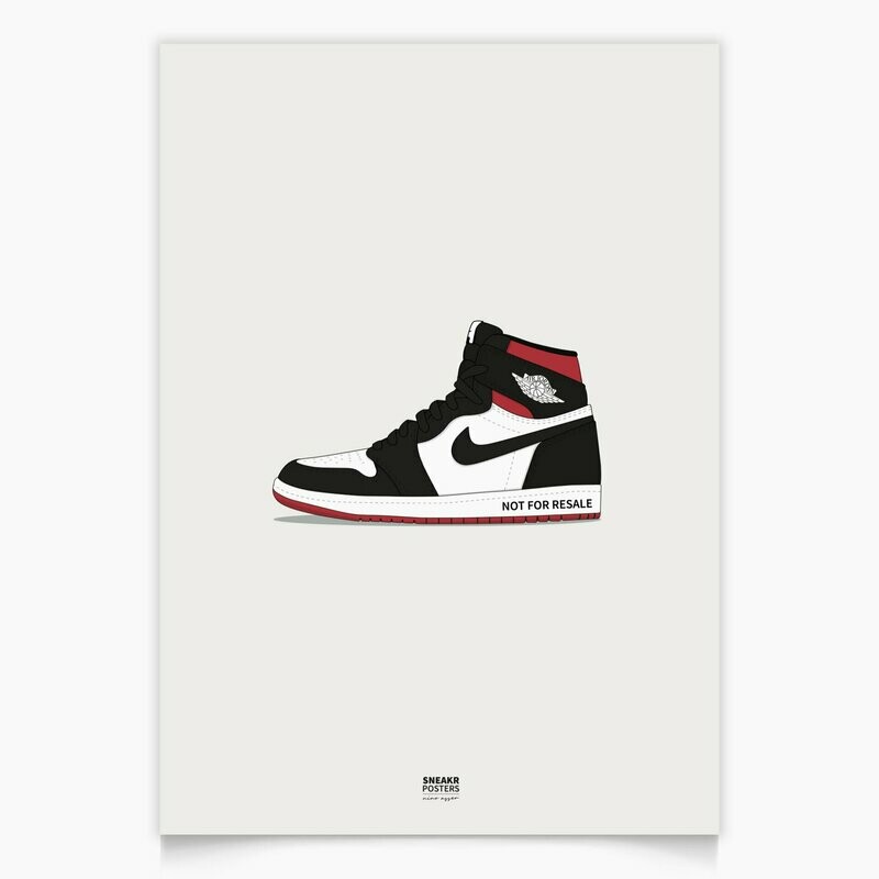 Jordan 1 Retro High "Not for Resale" Varsity Red