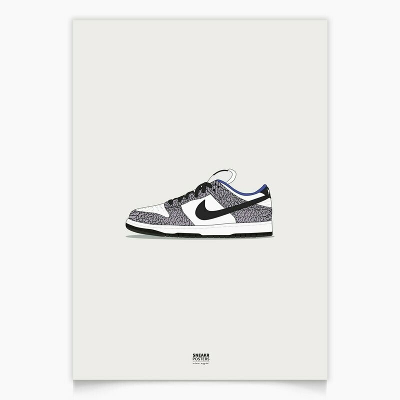 Nike Dunk Low Supreme White Cement