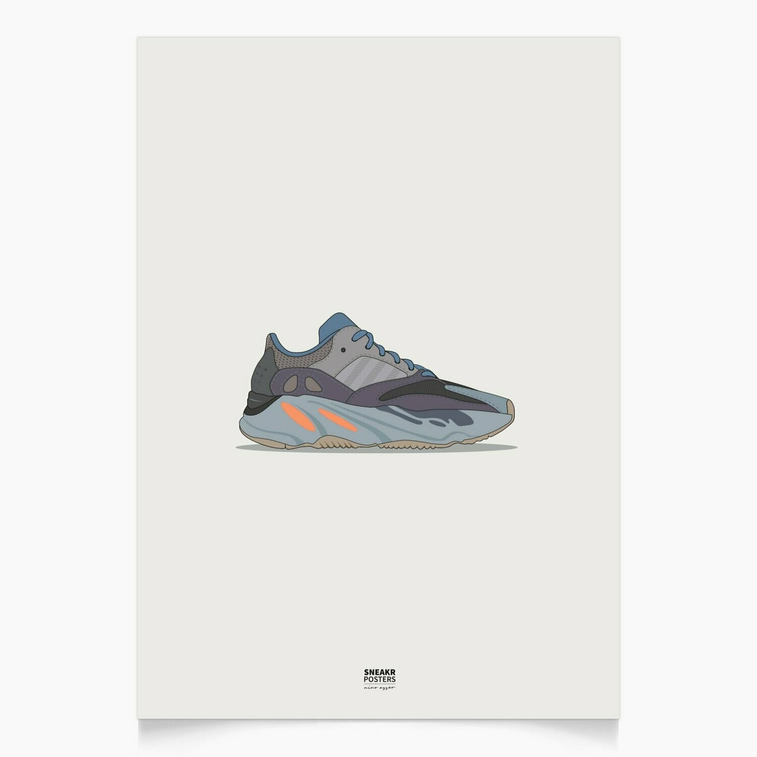 Yeezy 700 Carbon Blue
