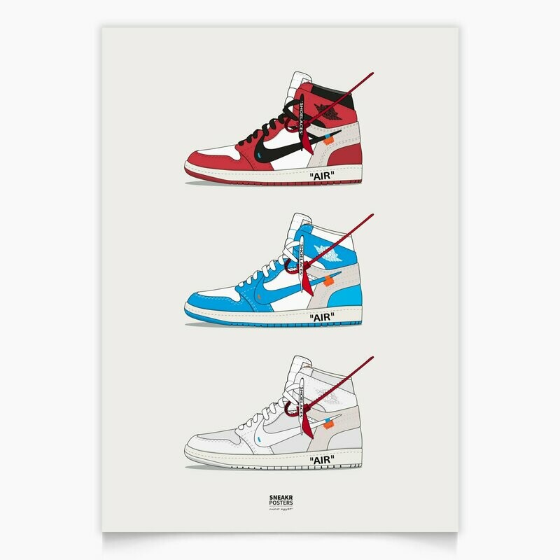 Air Jordan 1 High Off-White Triple