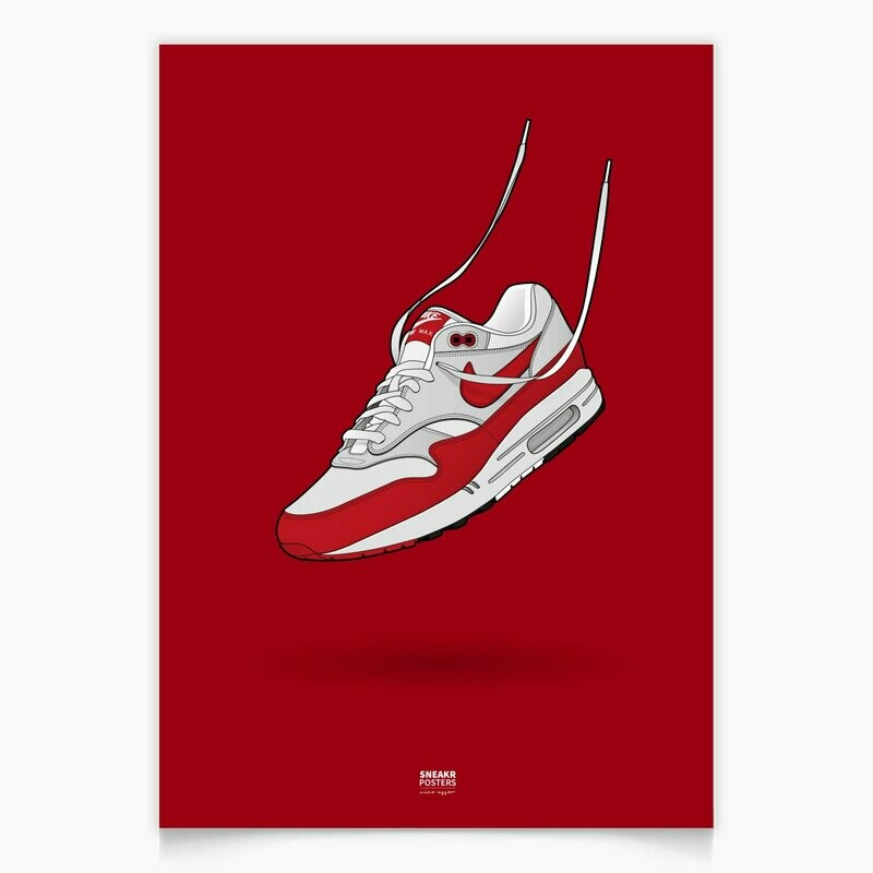 Nike Air Max 1 Red Air Red