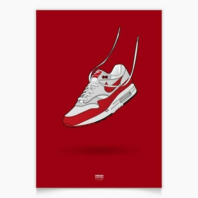 Nike Air Max 1 Red Air Red