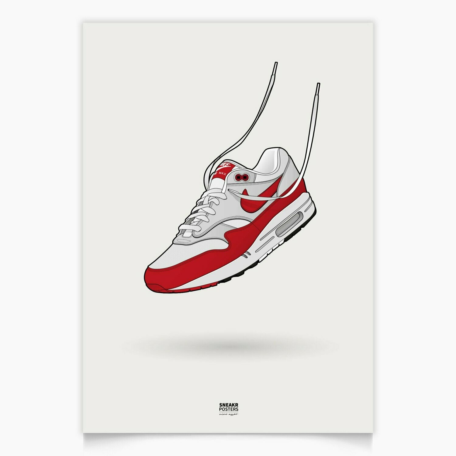 Nike Air Max 1 Red Air