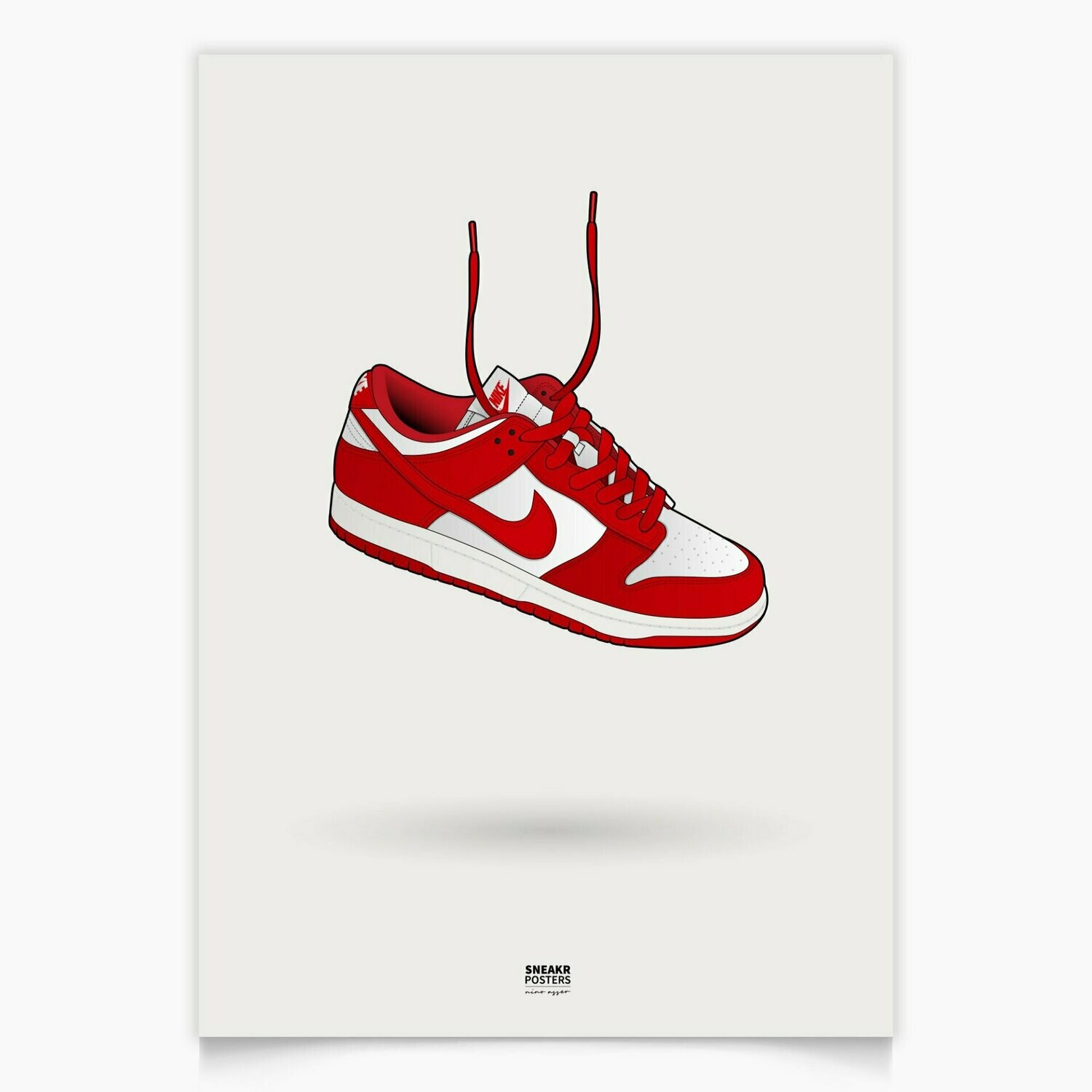 Dunk Low Red Air White BG