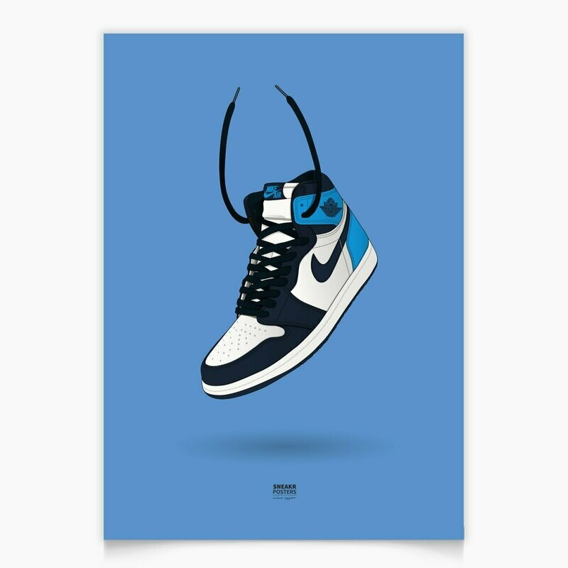 Air Jordan 1 Obsidian Air Blue