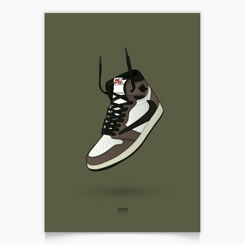 Air Jordan 1 Travis Scott Black Lace  Air
