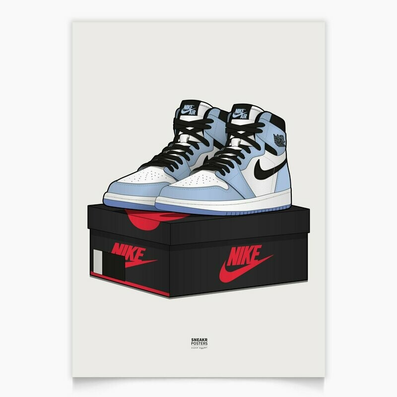 Jordan 1 High University Blue Pair Shoebox