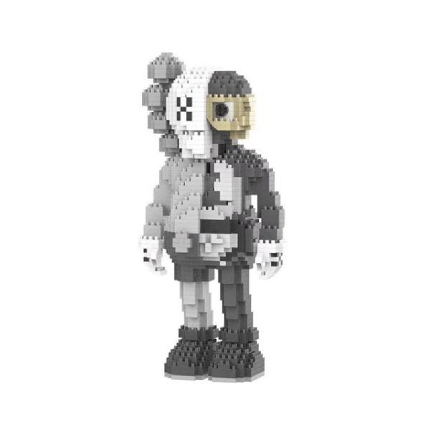 SNEAKR KAWS BRICK TOY GREY COLOR