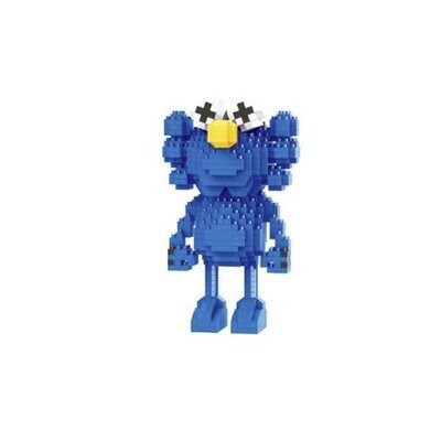 SNEAKR KAWS BRICK TOY ELMO BLUE