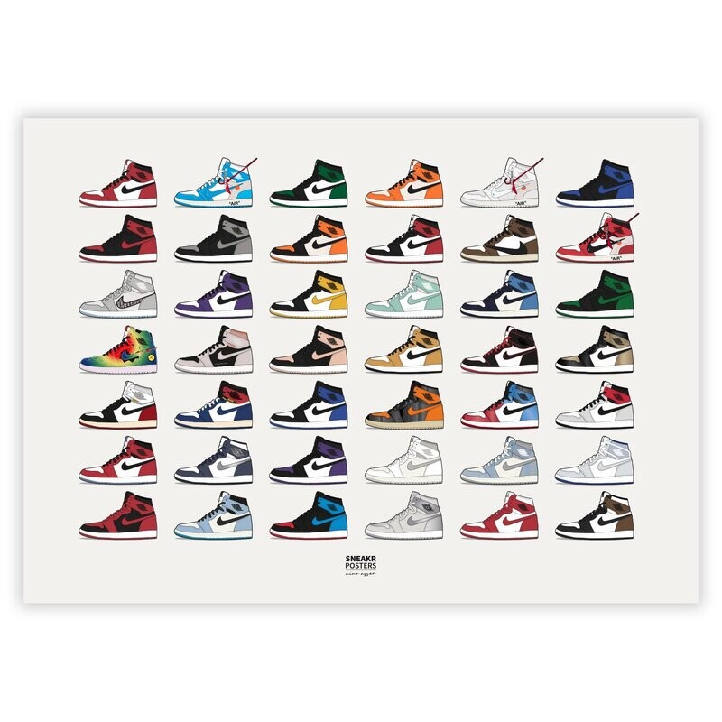 Air Jordan 1 Collection Landscape *UPDATED*