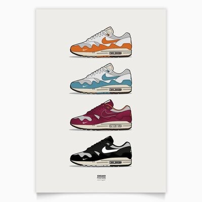Air max 1 Patta Wave Collection