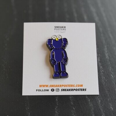 Kaws Blue Pin