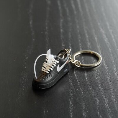 SNEAKR Keychain Air Force 1 Off White Black