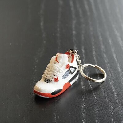 SNEAKR Keychain Air Jordan 4 Fire Red