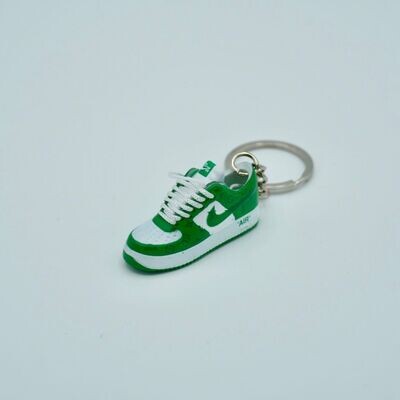 SNEAKR Keychain Louis Vuitton Nike Air Force 1 Low Green