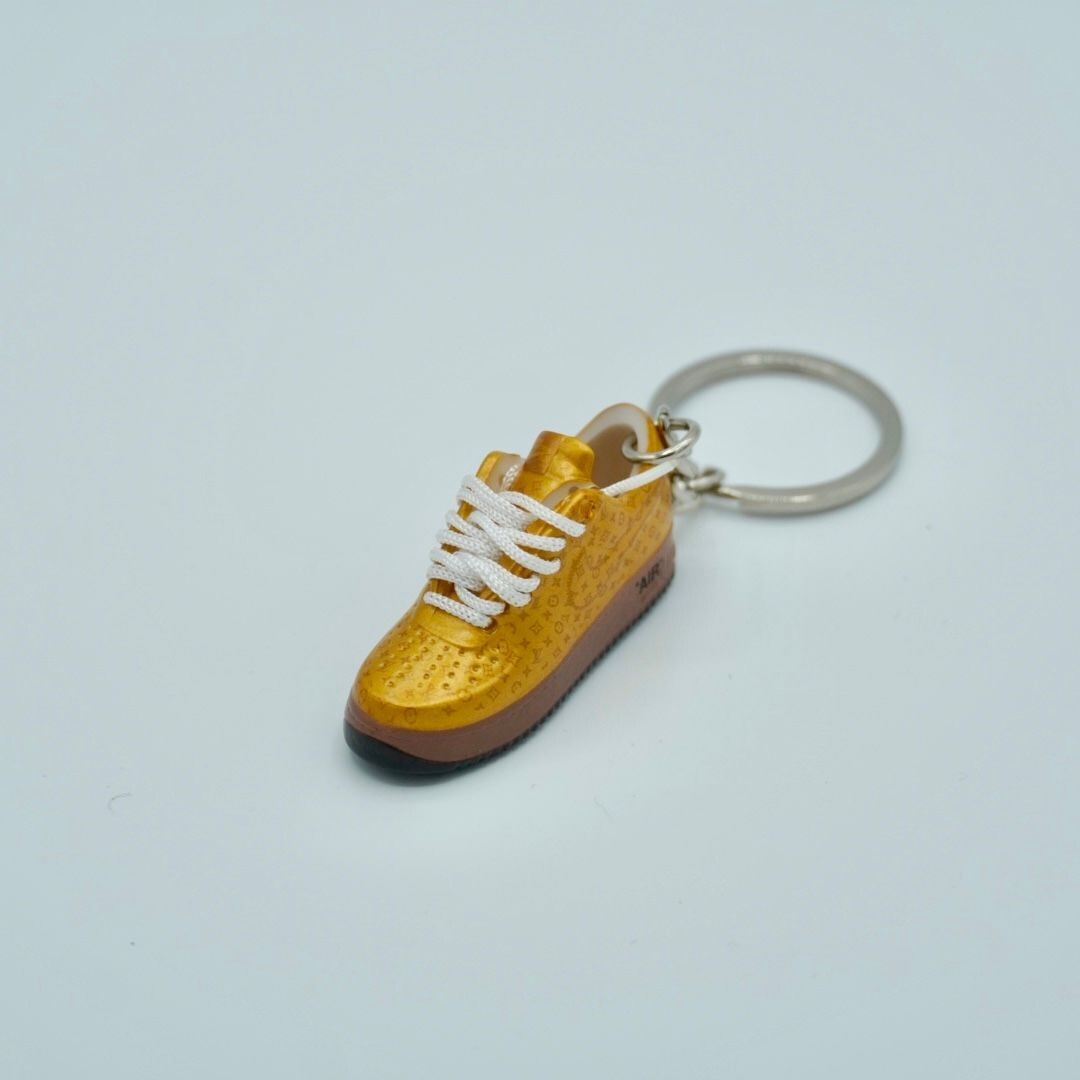 LV collab shoe keychain