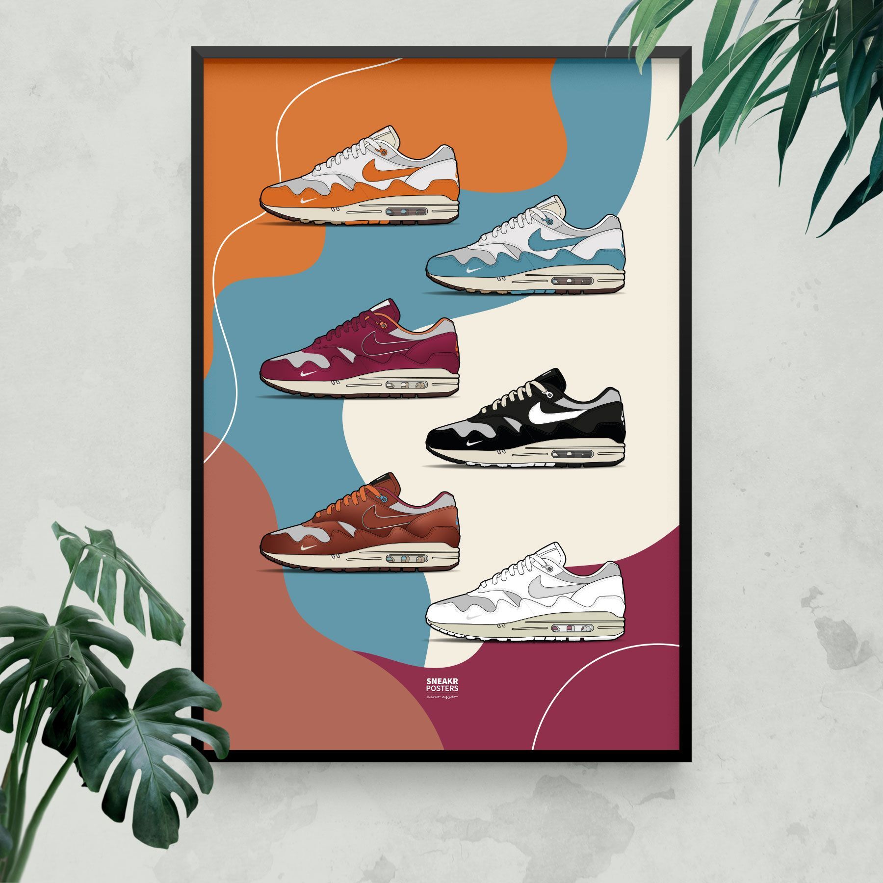 Air Max 1 Patta Collection Color