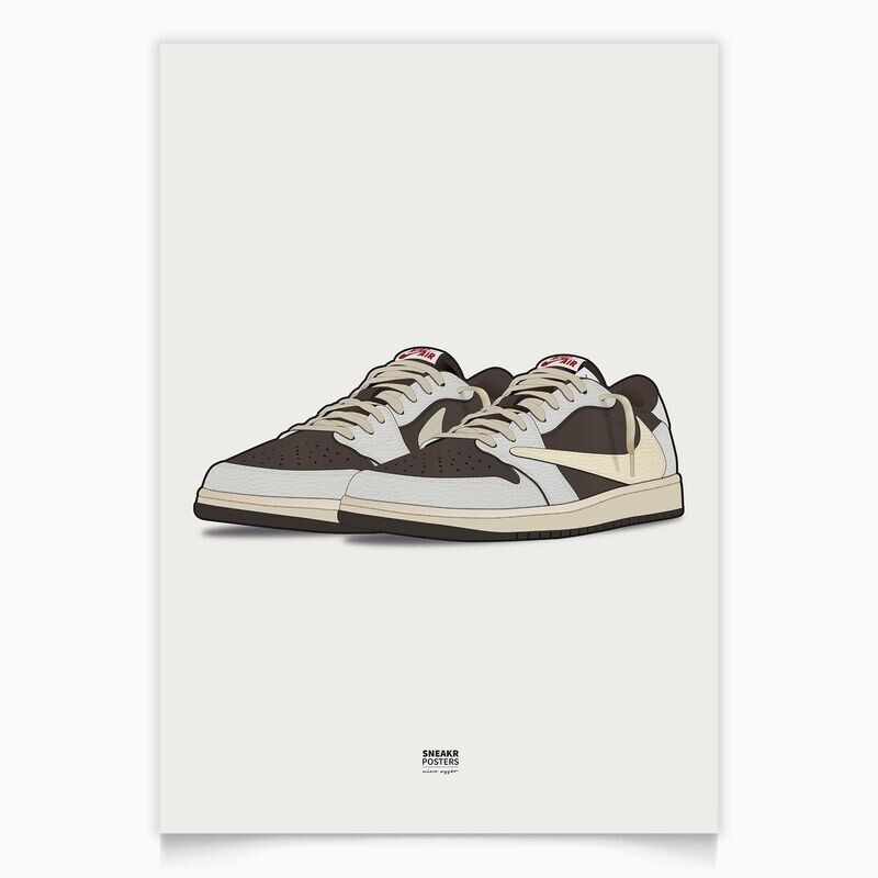 Jordan 1 Low Travis Scott Reverse Mocha