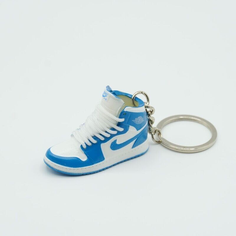 SNEAKR Keychain Air Jordan 1 Carolina Blue