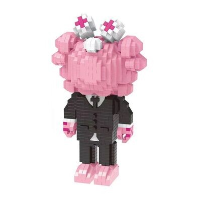 SNEAKR KAWS BRICK TOY ELMO PINK SUIT