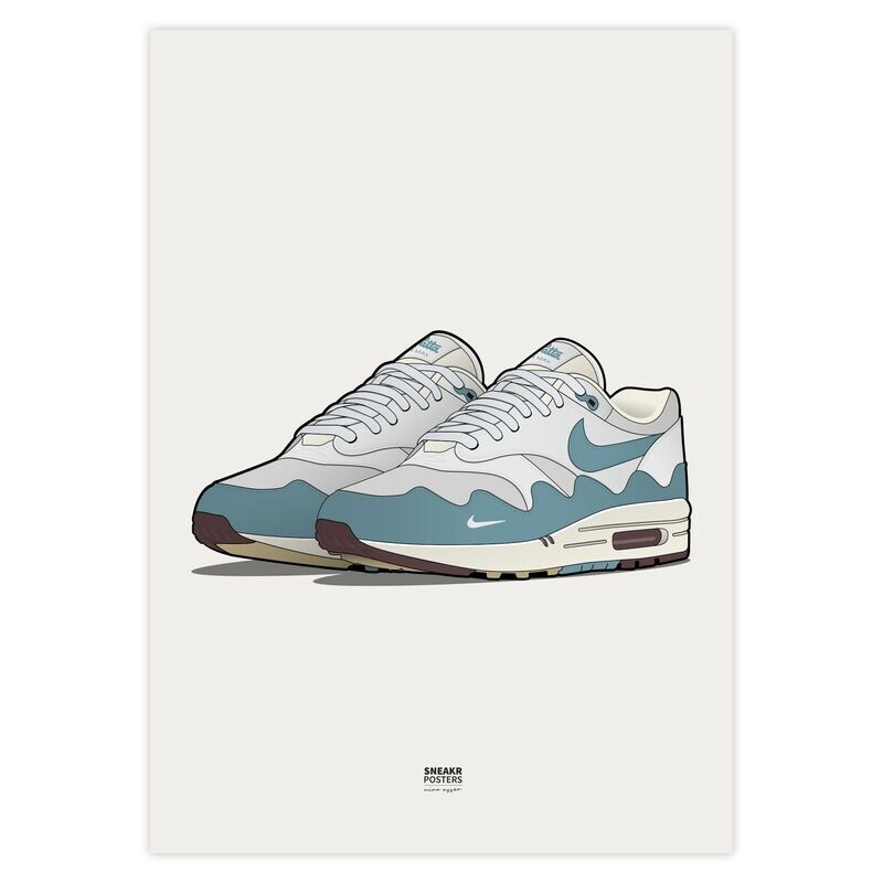 Air max 1 Patta Aqua Noise A3 Air max 1 Patta Aqua Noise A3