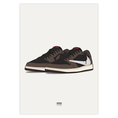 Jordan 1 Low Travis Scott A3