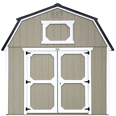 Old Hickory Buildings - Lofted Barn Style Shed