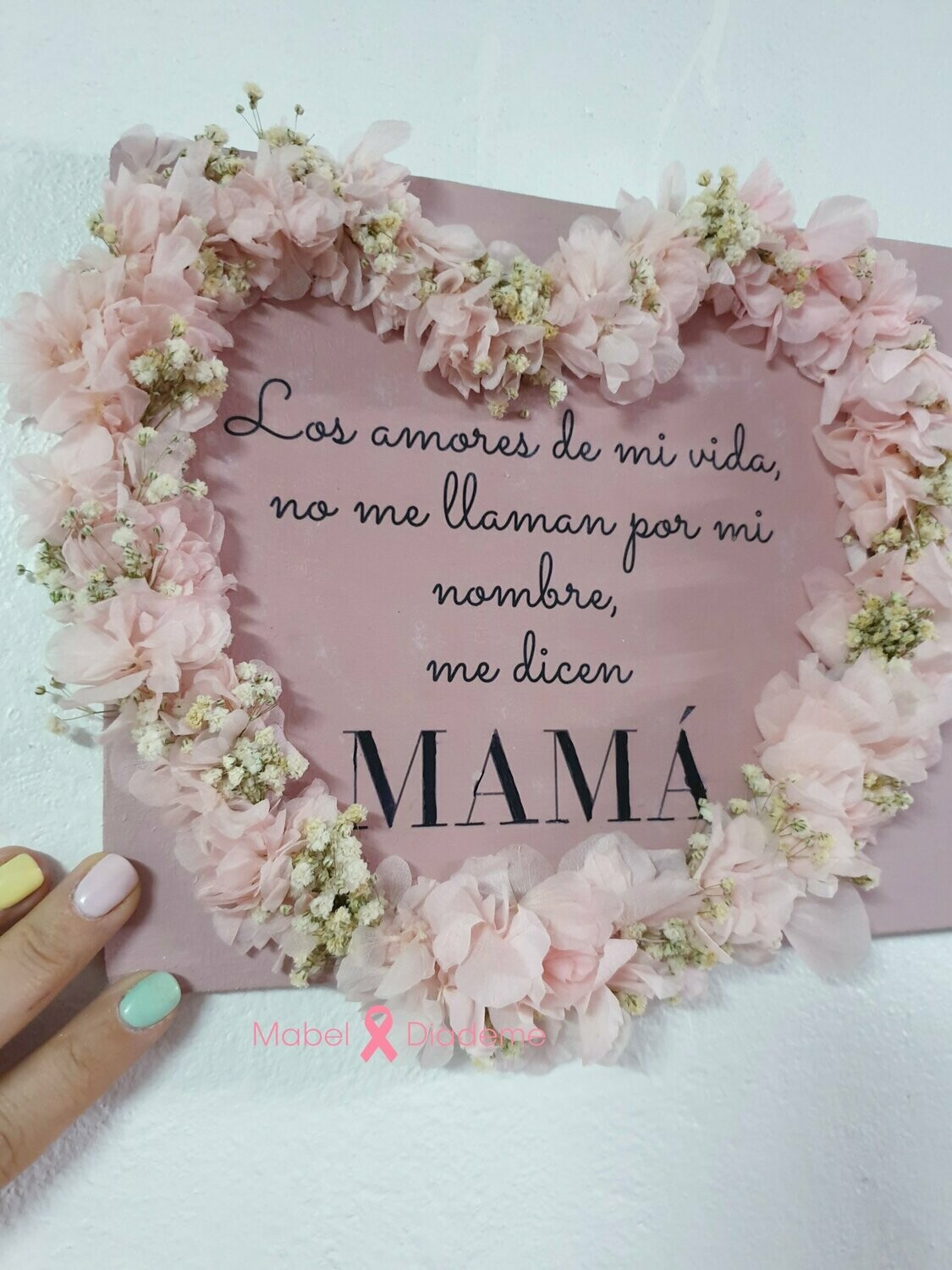 Cuadro decoración del hogar flores preservadas regalos originales