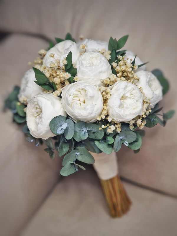 Ramos de Novia de Flores Preservadas – Belleza Eterna para Tu Boda