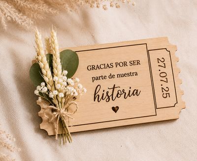 Detalles personalizados para invitados