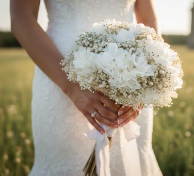 Ramos de novia preservados