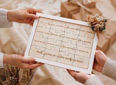 Puzzles de madera personalizados