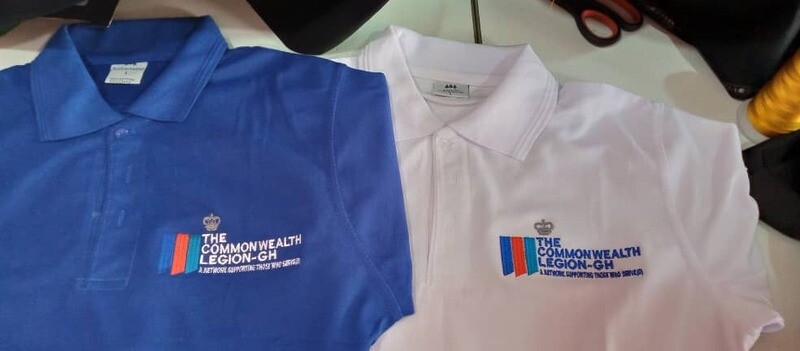The Commonwealth Legion Embroidered logo T-Shirt - White