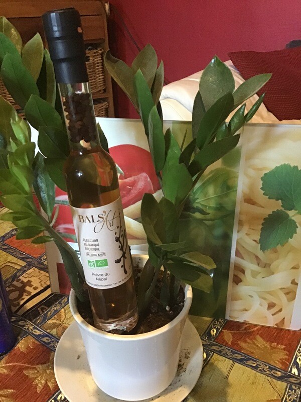 VINAIGRE BALSAMIQUE &quot;POIVRE DU NÉPAL&quot;