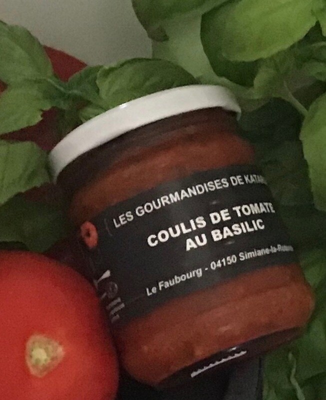 COULIS DE TOMATE AU BASILIC