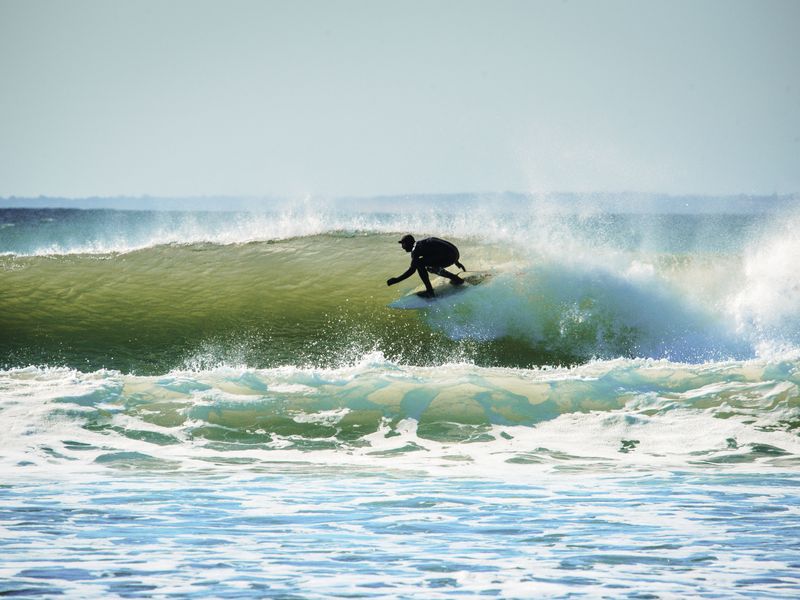 Beach Breaking Barrel