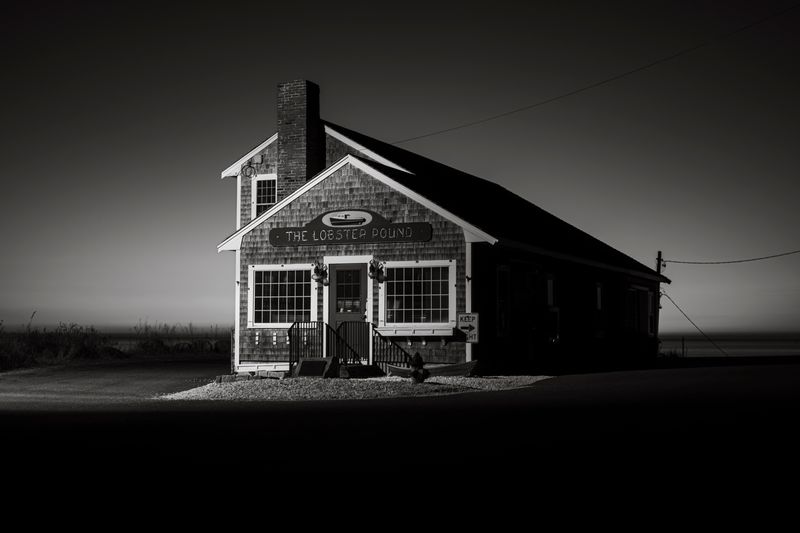 Plymouth &quot;The Lobster Pound&quot; B&amp;W
