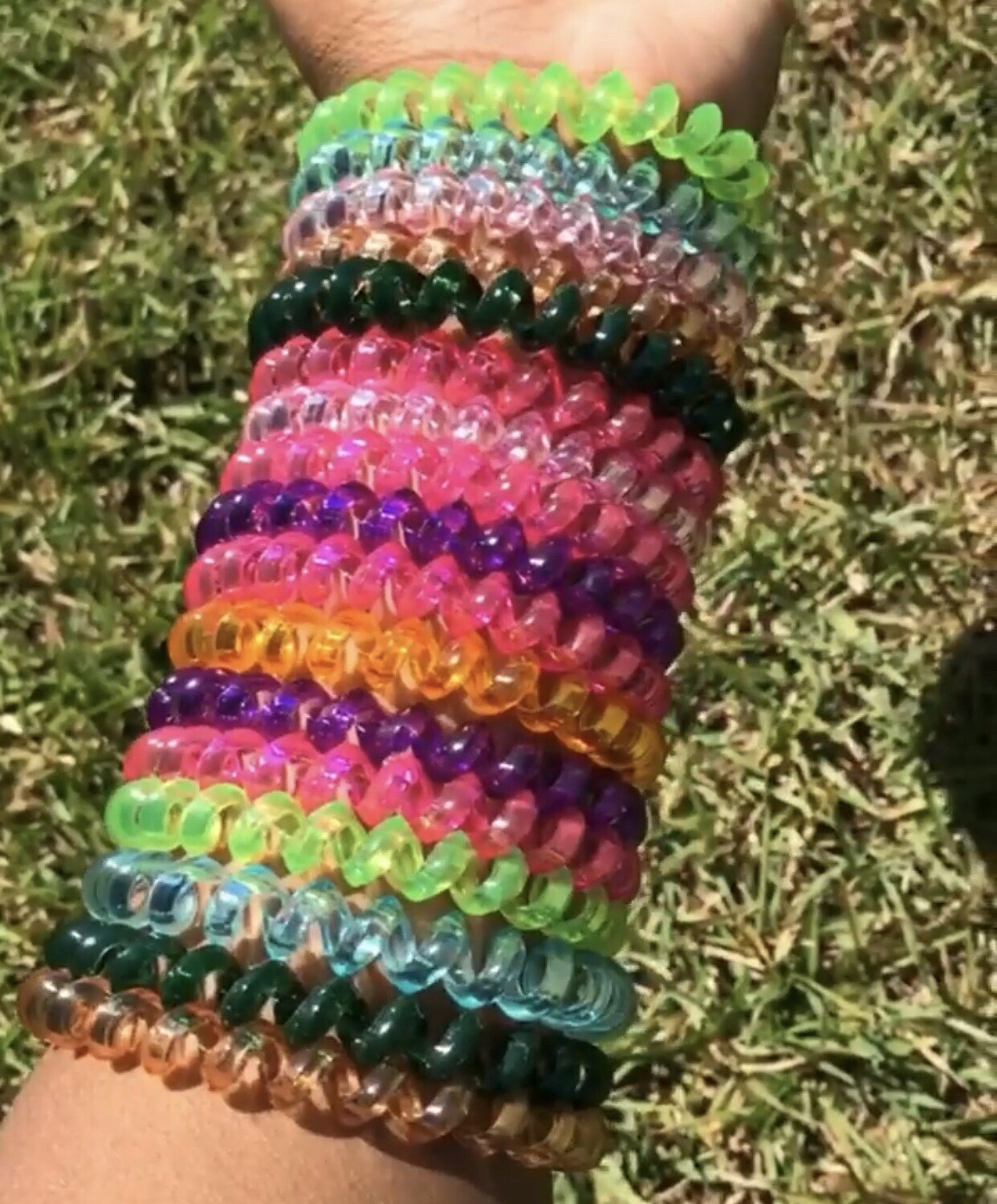 Crystal Scrunchy Bracelets