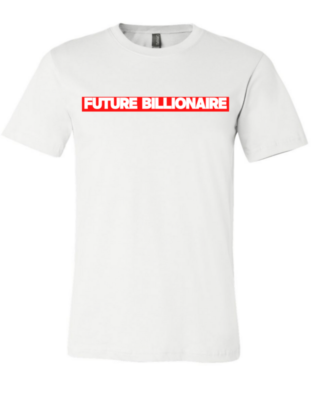 Future Billionaire Block Tee