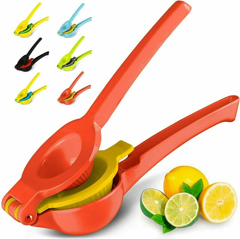 Top Rated Zulay Premium Metal Lemon Juicer-Manual Citrus Juicer, Tableware