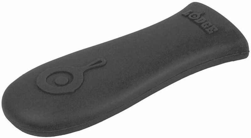 Lodge ASHH11 Silicone Anti-Scalding Pot Grip, Black, 1 serving